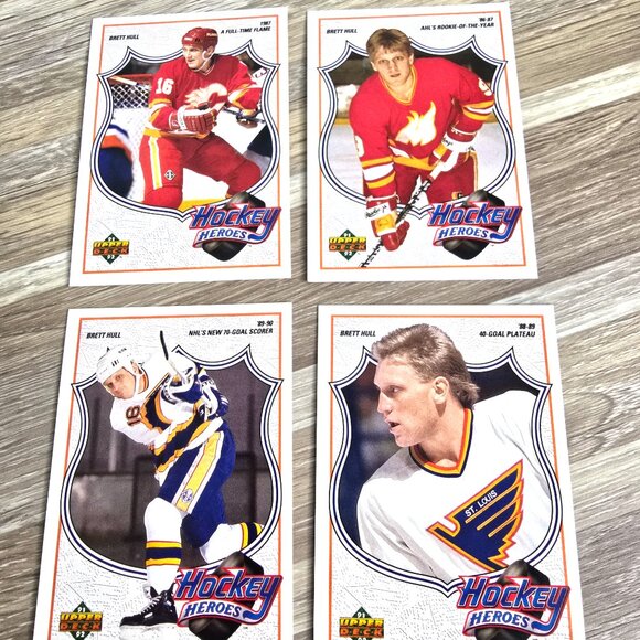 Upper Deck Other - 1991 Brett Hull NHL Hockey Cards Upper Deck